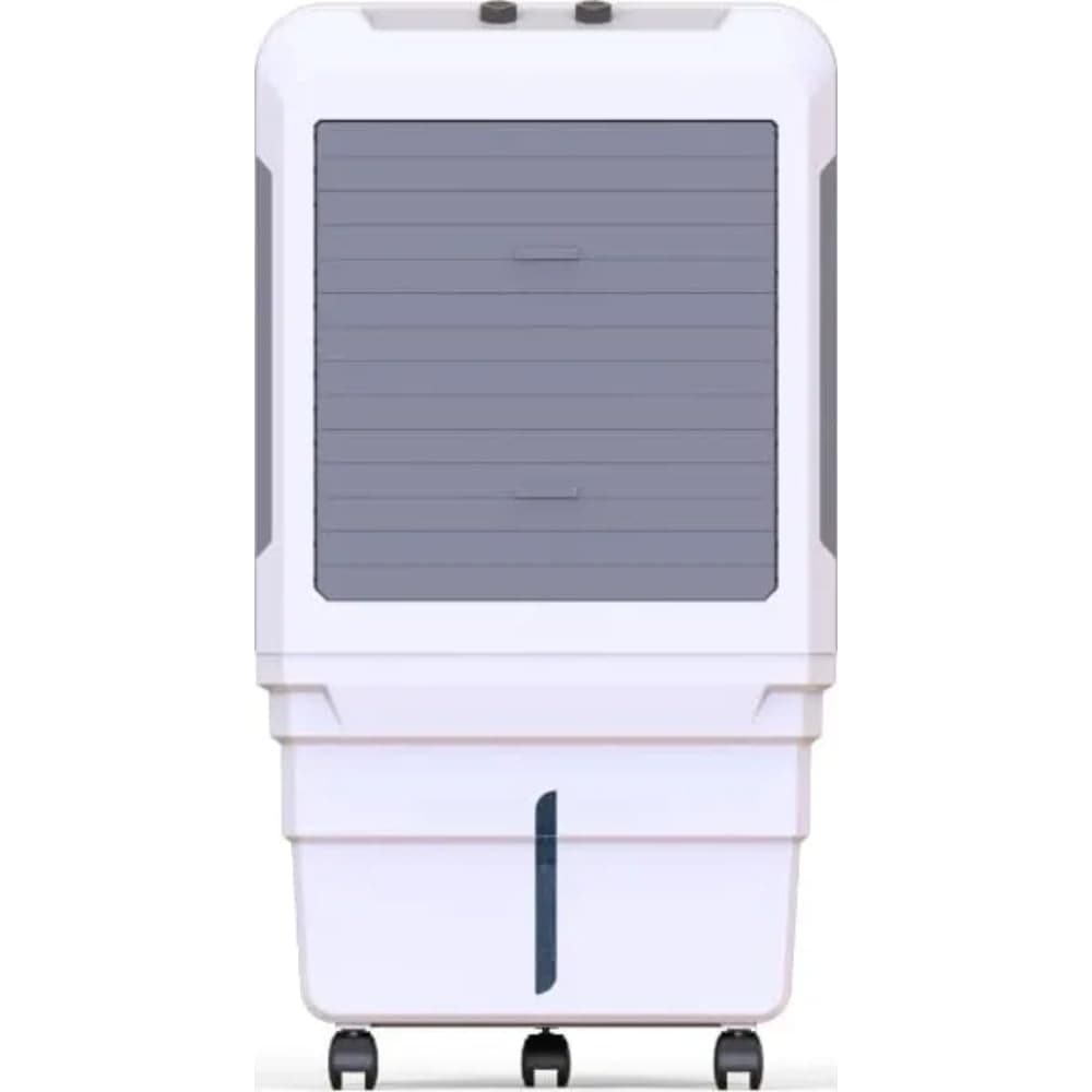 Bajaj DMH 85X 85L Desert Air Cooler | High Air Delivery with Turbo Fan Technology | 3-Side Honeycomb Cooling & 4-Way Swing | Inverter Compatible | 1 Year Warranty【White】