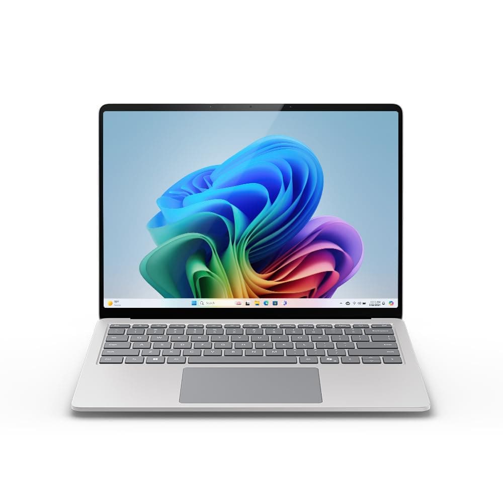 Microsoft New Surface Laptop (7th Edition) - Windows 11 Home Copilot + PC - 13.8” LCD PixelSense Touchscreen - Qualcomm Snapdragon X Plus (10 Core) - 16GB RAM - 256GB SSD - Platinum - ZGJ-00023