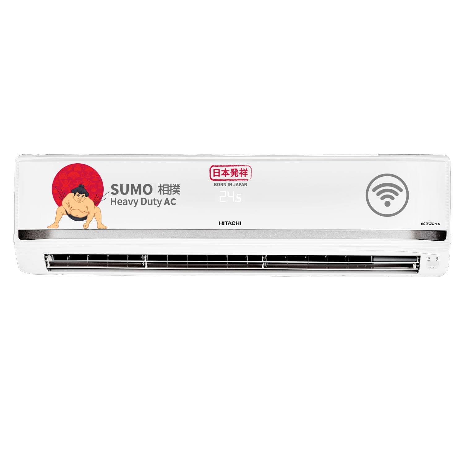 Hitachi 1.5 Ton 5 Star Wi-Fi Inverter Split AC (100% Copper, Heavy Duty, Xpandable+, ice Clean, Dust Filter, 5700XXL RAS.Y518PCAISL2, White)