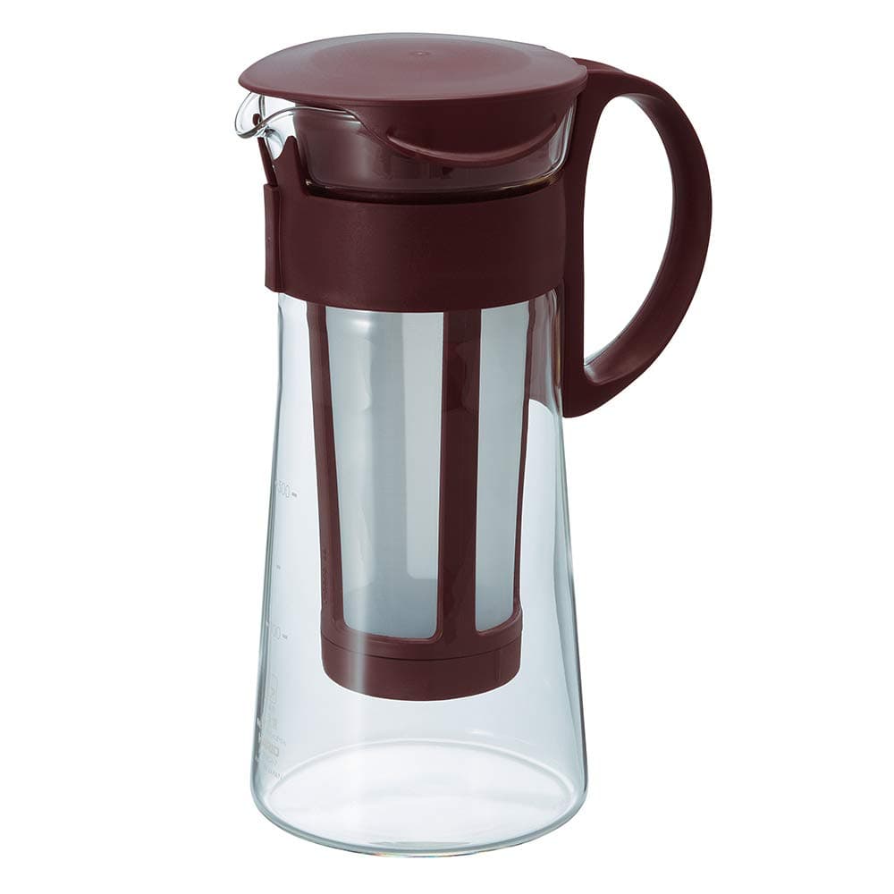 HARIO Glass Mizudashi Cold Brew Coffee Pot, Brown, 600 milliliter
