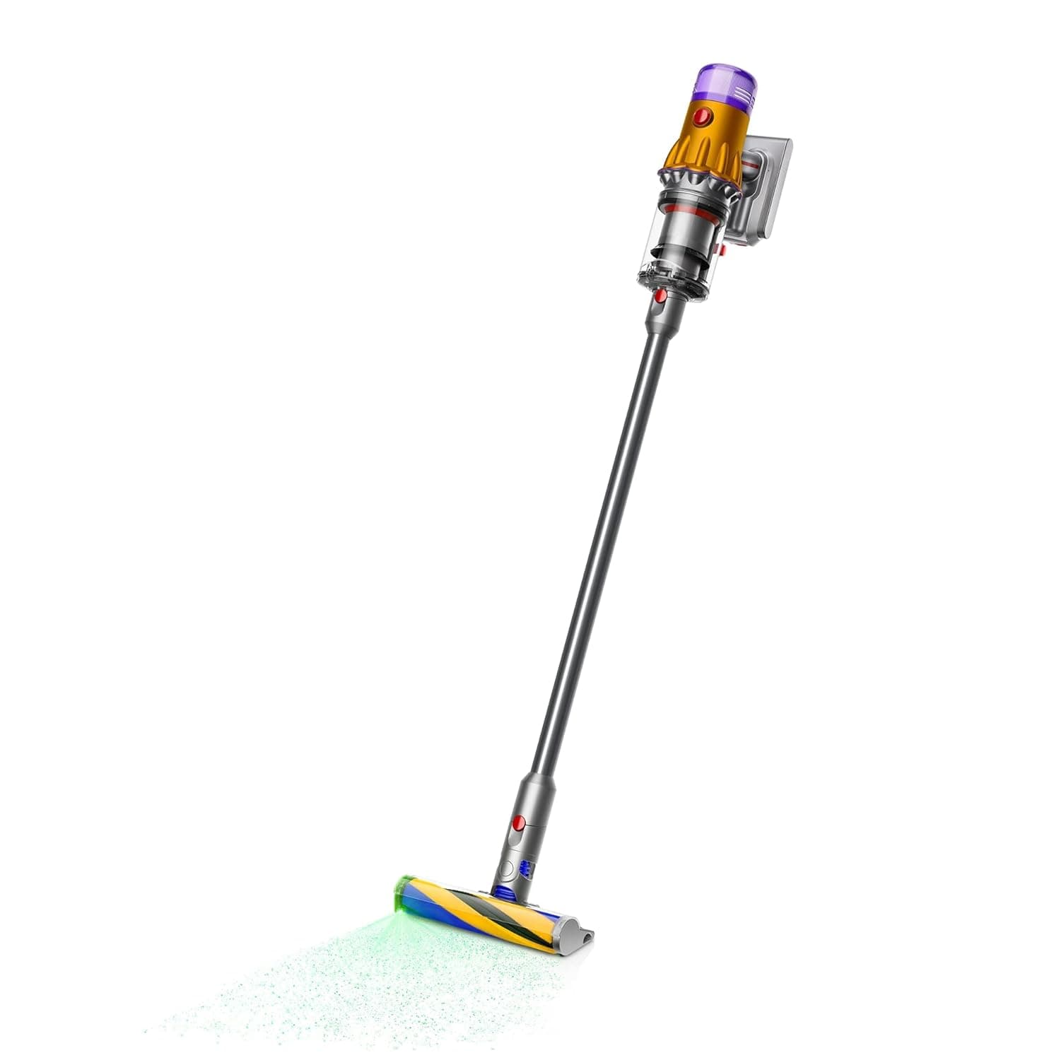Dyson V12 Detect Slim Cordless Vacuum Cleaner|2 Yr Warranty incl Accidental Damage Protection|Illumination Reveals Hidden dust|LCD Screen and 3 Power Modes|150 Airwatts, 0.35L bin, 60 mins runtime