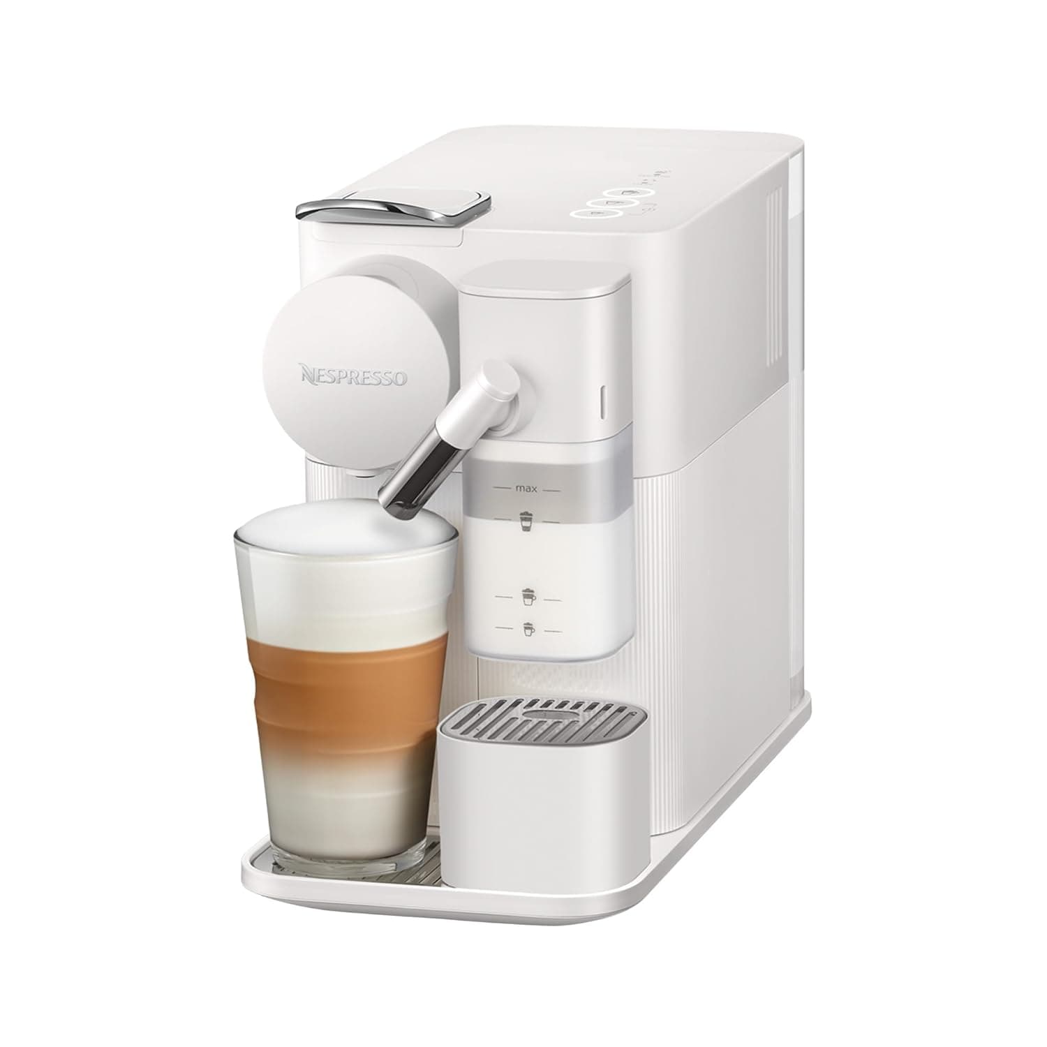 Nespresso Lattissima One Coffee Machine, Porcelain white| Milk coffee solution for Home | One-Touch Original Coffee Maker | Coffee Variety Pack | 2 Years Warranty | Authorized Distributor