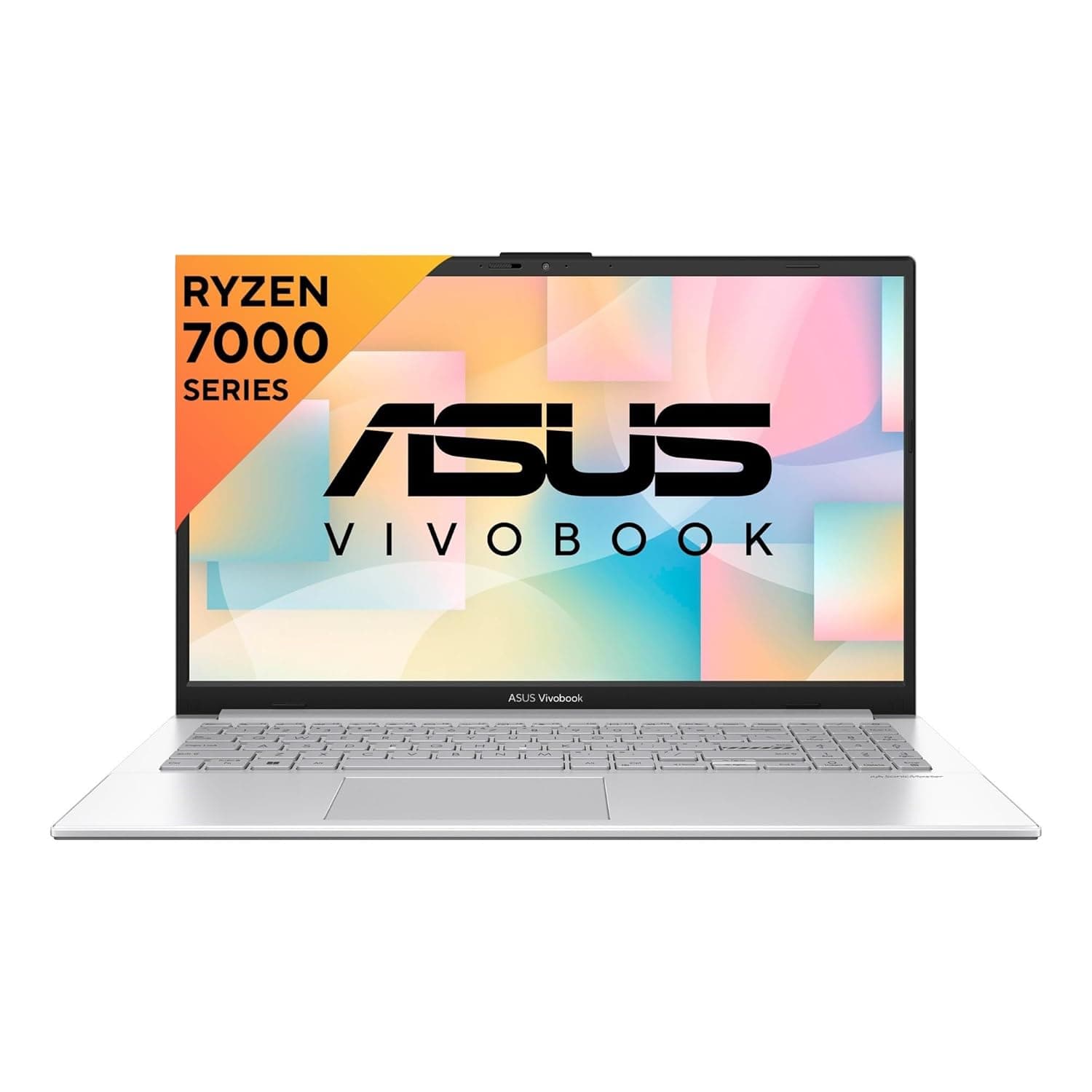 ASUS Vivobook Go 15, AMD Ryzen 5 7520U Thin & Light Laptop(AMD Radeon iGPU/8GB RAM/512GB SSD/FHD/15.6"/60Hz/Windows 11/M365 Basic (1Year)*/Office Home 2024/Cool Silver/1.63 Kg) E1504FA-NJ132WS