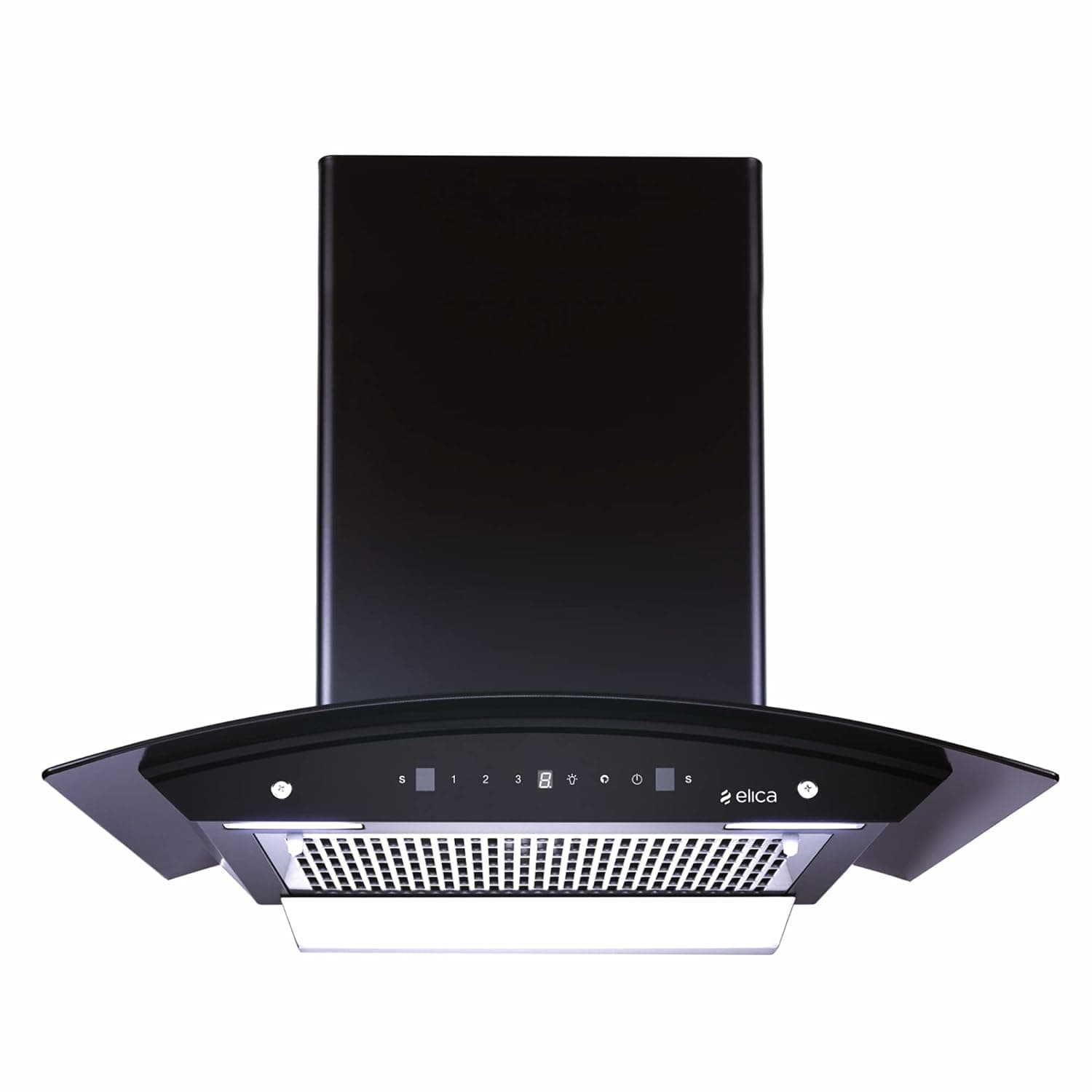 Elica 60 cm 1350 m3/hr Filterless Autoclean Kitchen Chimney with 15 Years Motor & 5 Years Comprehensive Warranty (WDFL 606 HAC LTW MS NERO, Touch + Motion Sensor Control, Black)