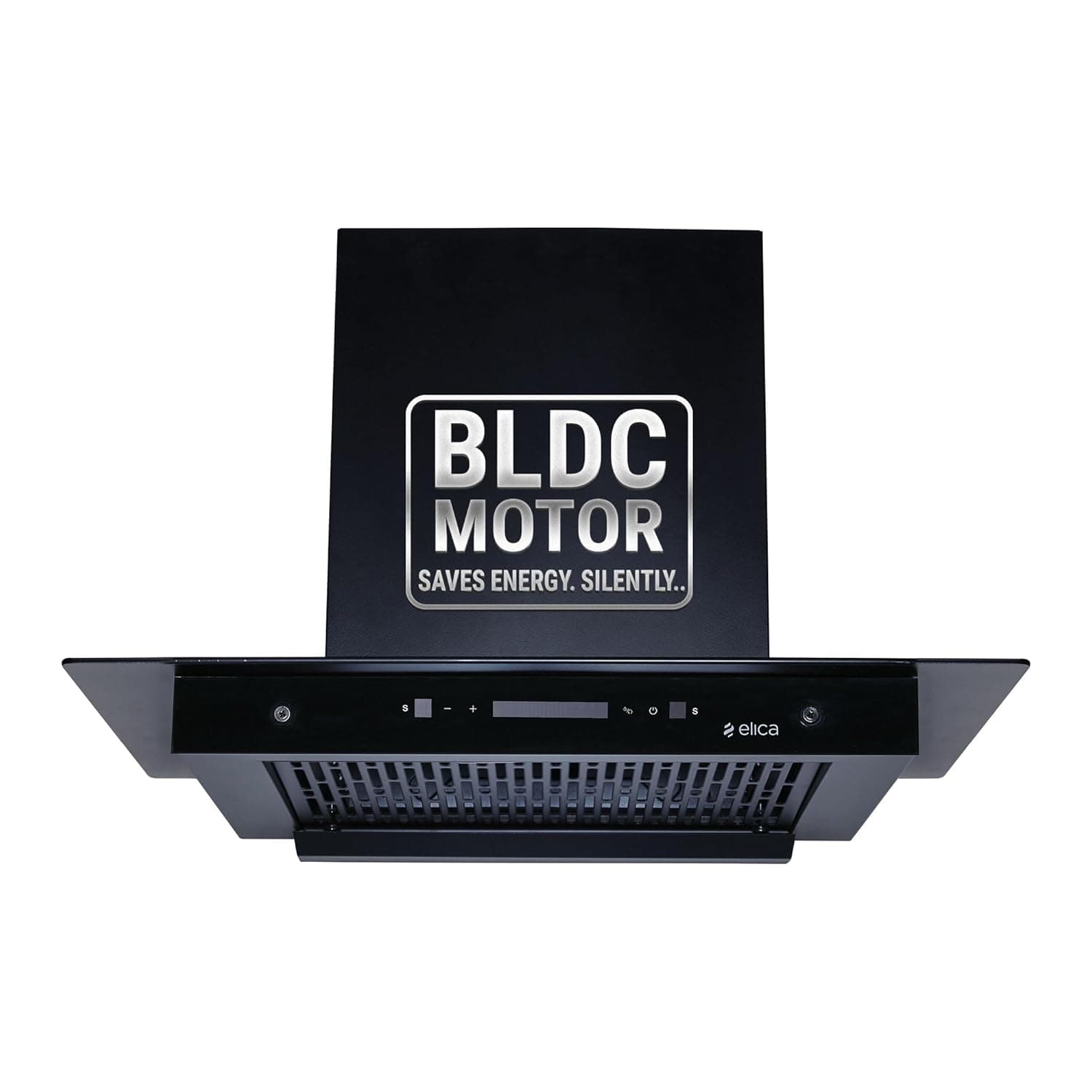 Elica 75cm 1500 m3/hr BLDC Filterless Autoclean Kitchen Chimney | 15 Years Motor and 5 Years Comprehensive Warranty | FLAT FL 750 BLDC HAC LTW MS NERO | Black | 9 Speed Touch Control + Motion Sensor