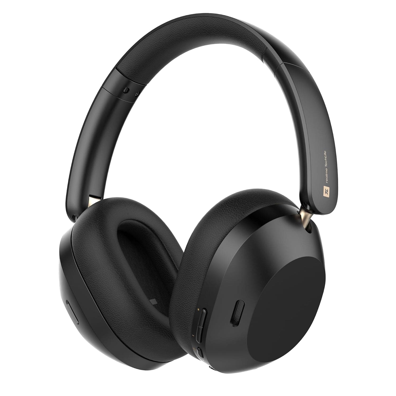 realme TechLife Studio H1 Over The Ear Over Ear Wireless Headphone with 70Hours Playtime 360° Spatial Audio, 40mm Drivers, 80ms Superlow Latency, 43 dB Adaptive ANC-Black