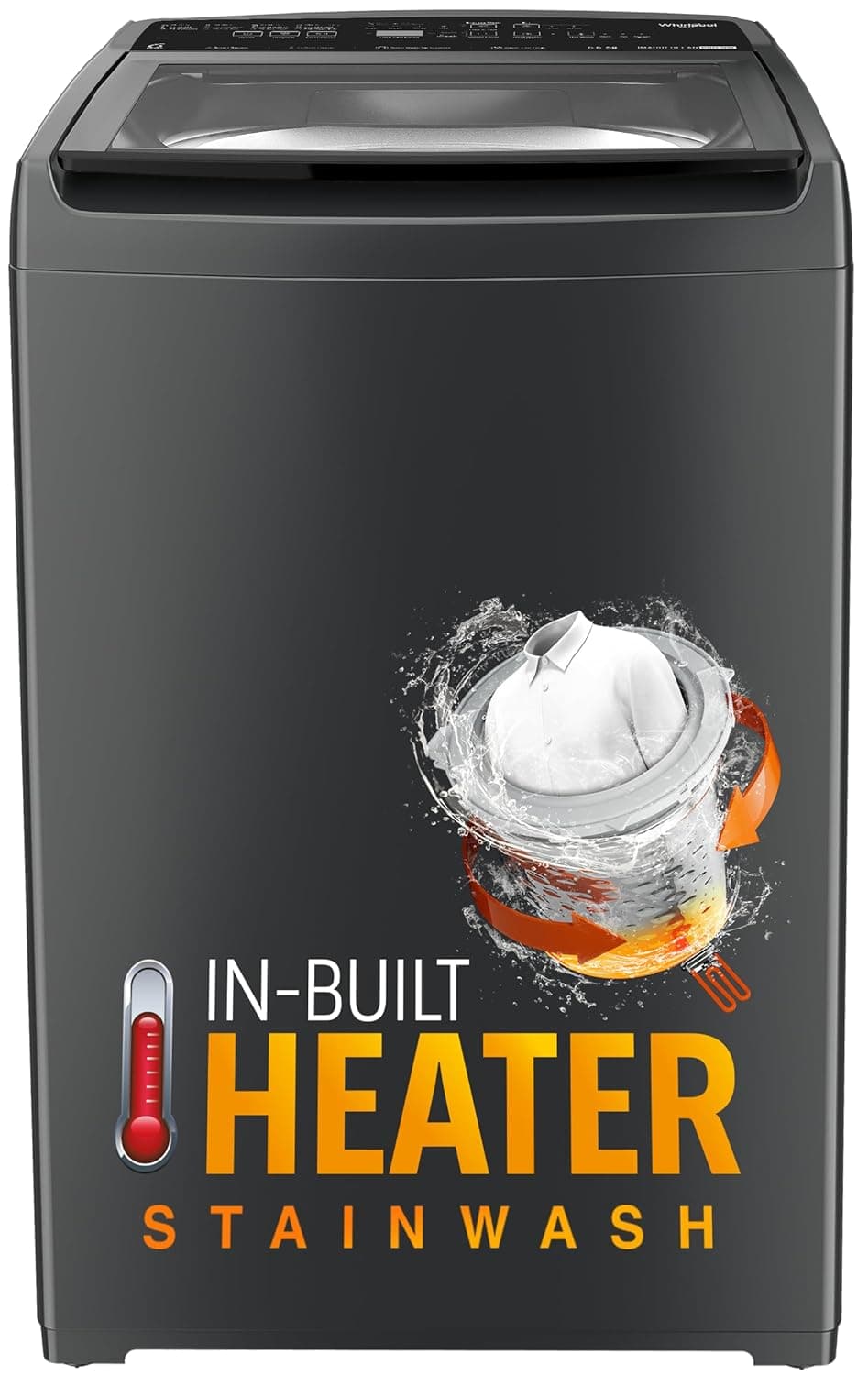 Whirlpool 8 Kg 5 MAGIC CLEAN PRO SW H Fully Automatic Top Load Washing Machine (MAGIC CLEAN PRO SW H KG GREY 10YMW with In-Built Heater)