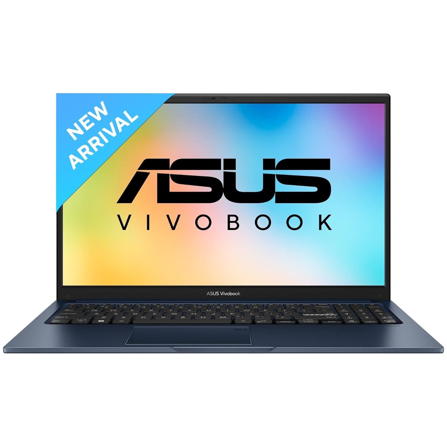 ASUS Vivobook 15, (i5 14th Gen) Intel Core 5 120U,Thin & Light Laptop (16GB RAM/512GB SSD/FHD/15.6"/60Hz/Backlit Keyboard/Windows 11/Office 2021/Quiet Blue/1.70 kg) X1504VAP-BQ1542WS